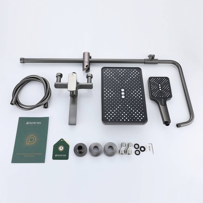 Душевая стойка Splenka S30 S30.24.09 графит