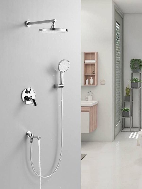 Душевая система встраиваемая Shevanik S4335, хром