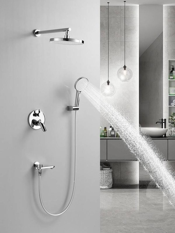 Душевая система встраиваемая Shevanik S4335, хром