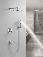 Душевая система встраиваемая Shevanik S4335, хром