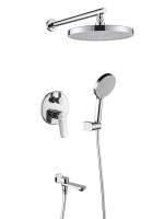 Душевая система встраиваемая Shevanik S4335, хром