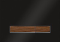 Комплект Lavinia Boho Унитаз подвесной Elegant Rimless 3308101R + Крышка-сиденье Elegant 33290700 с микролифтом + Инсталляция RelFix 38010010 + Кнопка RelFix 38050702 глянцевая черная, темное дерево + Дозатор RelFix 38040010