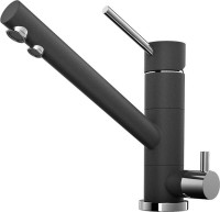 Комплект Мойка Omoikiri Daisen 60-BL черная + Смеситель Tonami BL черный
