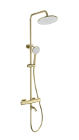 Душевая стойка Wonzon & Woghand WW-B3051-A1-BG брашированное золото