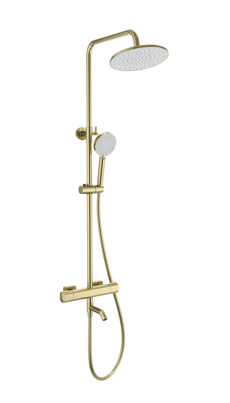 Душевая стойка Wonzon & Woghand WW-B3051-A1-BG брашированное золото