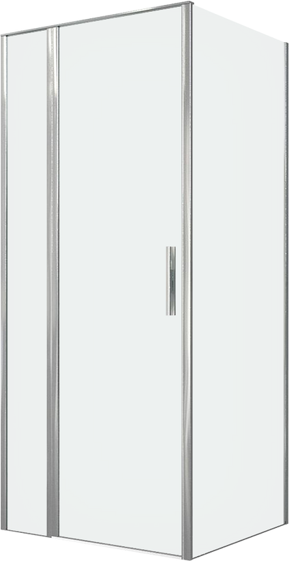 Душевой уголок Allen Brau Priority 90x90, профиль хром, стекло прозрачное