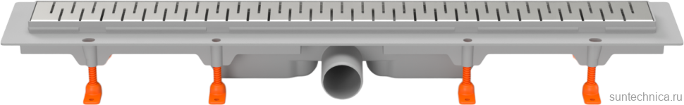 Душевой трап (лоток) MCH Chudej Medium CH950/50M 95 см, решетка хром, с сифоном