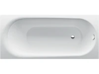 Стальная ванна Bette Comodo 180x80 см, встраиваемая, белая, на ножках, с самоочищающимся покрытием, с шумоизоляцией
