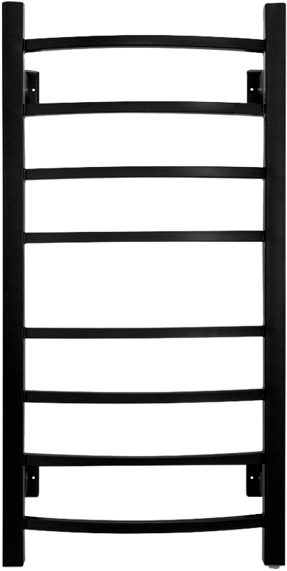 Полотенцесушитель электрический Energy Grand 80x40 черный матовый