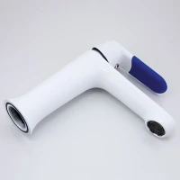 Смеситель для раковины Frap H34 F1034 белый, хром Смеситель для раковины Frap H34 F1034 белый, хром