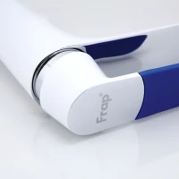 Смеситель для раковины Frap H34 F1034 белый, хром Смеситель для раковины Frap H34 F1034 белый, хром