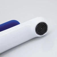 Смеситель для раковины Frap H34 F1034 белый, хром Смеситель для раковины Frap H34 F1034 белый, хром