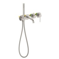 Встраиваемый смеситель для душа и ванны Timo Saona 2314/13YSM С ВНУТРЕННЕЙ ЧАСТЬЮ, никель