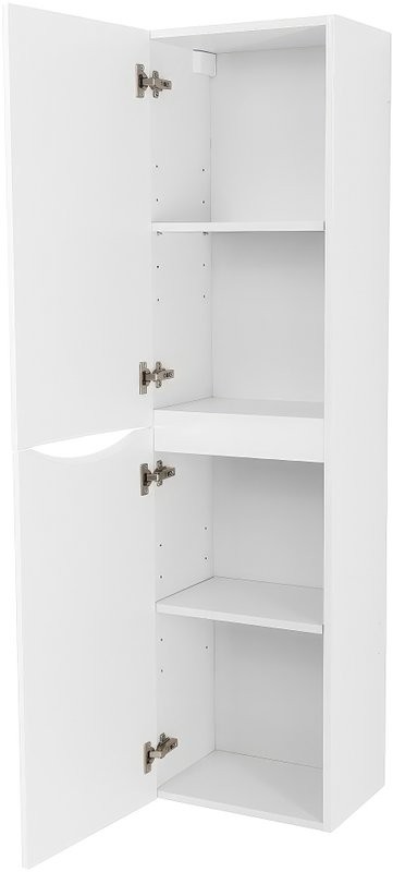 Шкаф пенал для ванной BelBagno Fly -Marino L bianco lucido