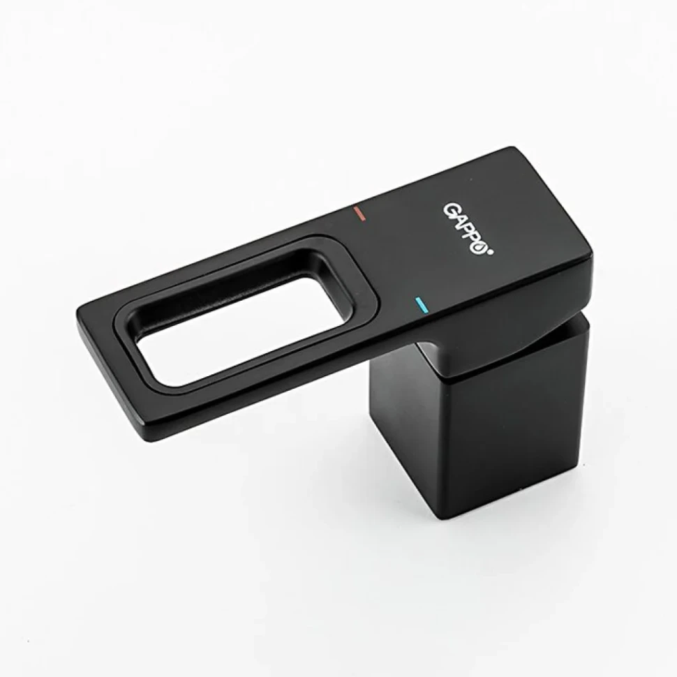 Смеситель на борт ванны Gappo G17-6 G1117-6 черный