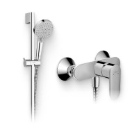 Душевой комплект Смеситель для душа Hansgrohe Vernis Blend 71646000 хром + Гарнитур 26275000 хром