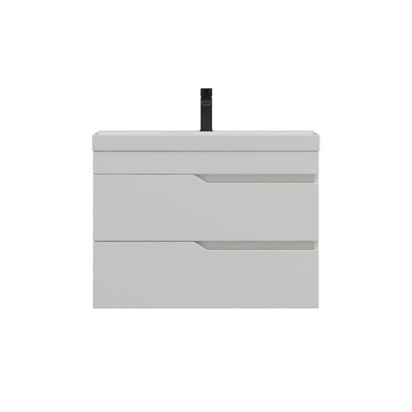 Тумба с раковиной Corozo Теона 70 Z2 подвесная, белая