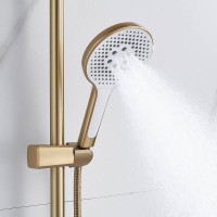 Душевая стойка Rose R3936G золотой сатин