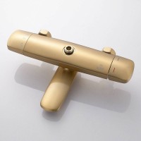 Душевая стойка Rose R3936G золотой сатин