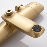 Душевая стойка Rose R3936G золотой сатин