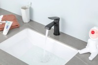 Смеситель для раковины Frap H71-6 F1071-6 черный Смеситель для раковины Frap H71-6 F1071-6 черный