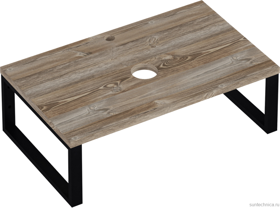 Столешница с раковиной 1MarKa Grunge Loft 80 дуб намибия