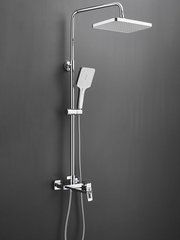 Душевая стойка Haiba HB24732 хром