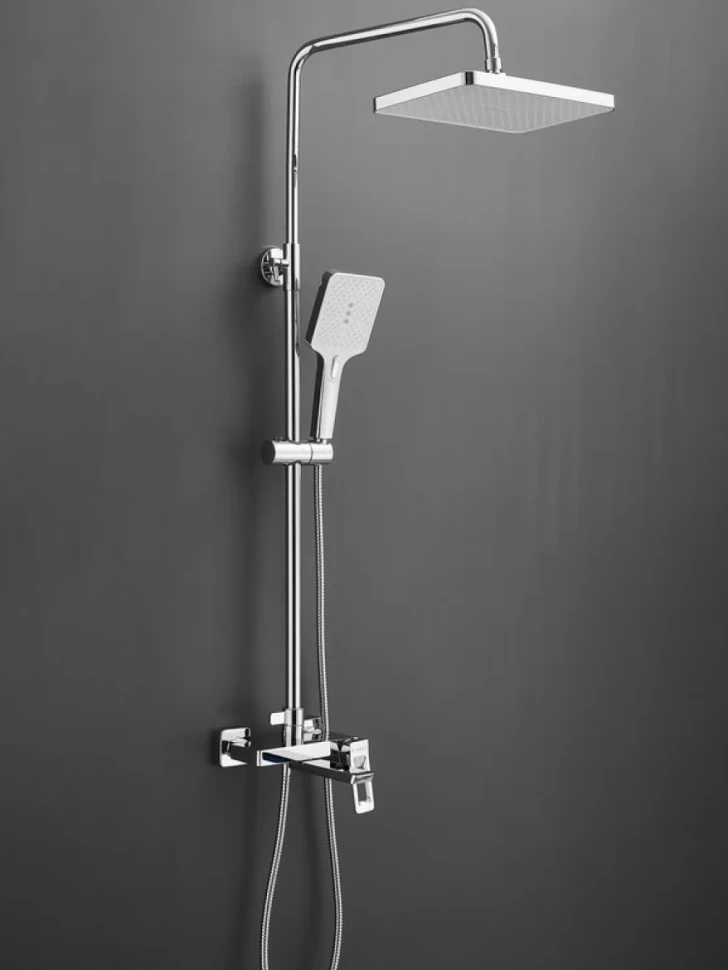 Душевая стойка Haiba HB24732 хром
