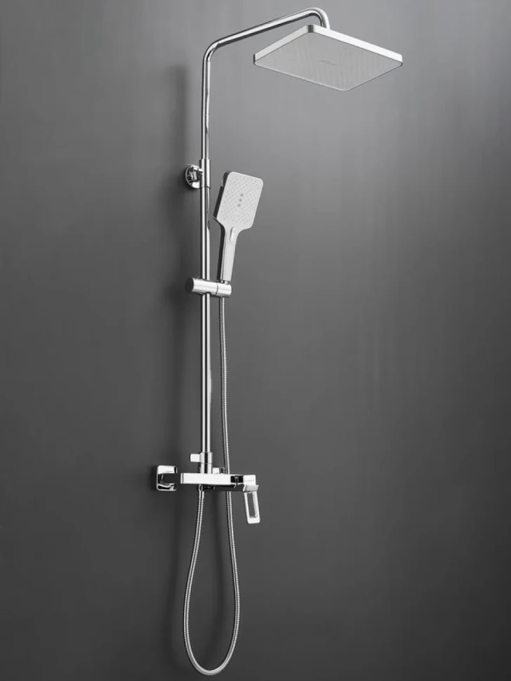 Душевая стойка Haiba HB24732 хром
