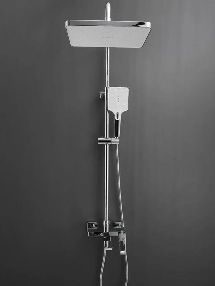 Душевая стойка Haiba HB24732 хром