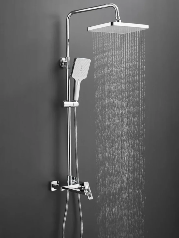 Душевая стойка Haiba HB24732 хром
