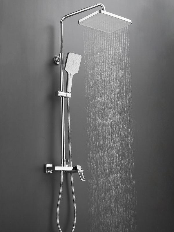 Душевая стойка Haiba HB24732 хром