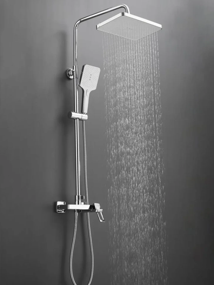Душевая стойка Haiba HB24732 хром