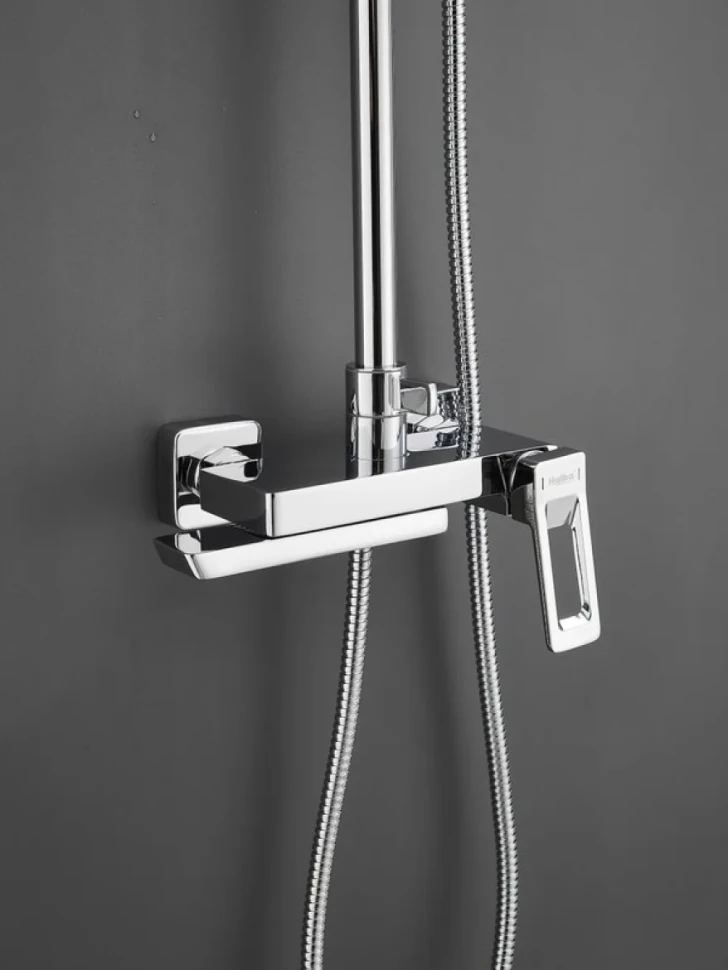 Душевая стойка Haiba HB24732 хром