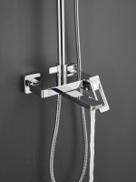 Душевая стойка Haiba HB24732 хром Душевая стойка Haiba HB24732 хром