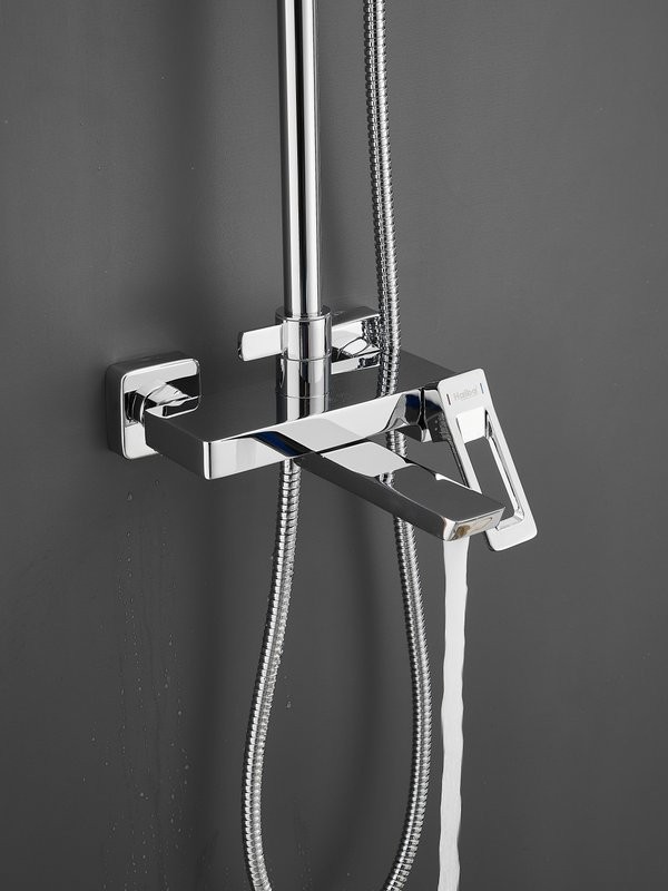 Душевая стойка Haiba HB24732 хром