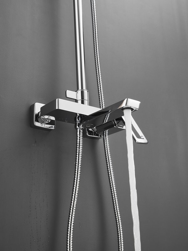 Душевая стойка Haiba HB24732 хром