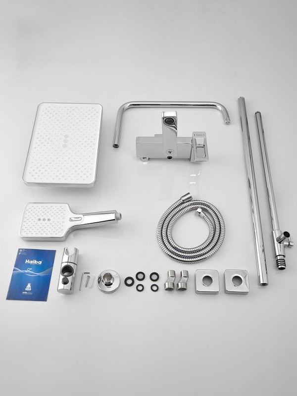 Душевая стойка Haiba HB24732 хром