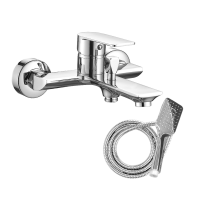 Смеситель для ванны с душем Olive'S Nensa NS16201 хром Смеситель для ванны с душем Olive'S Nensa NS16201 хром