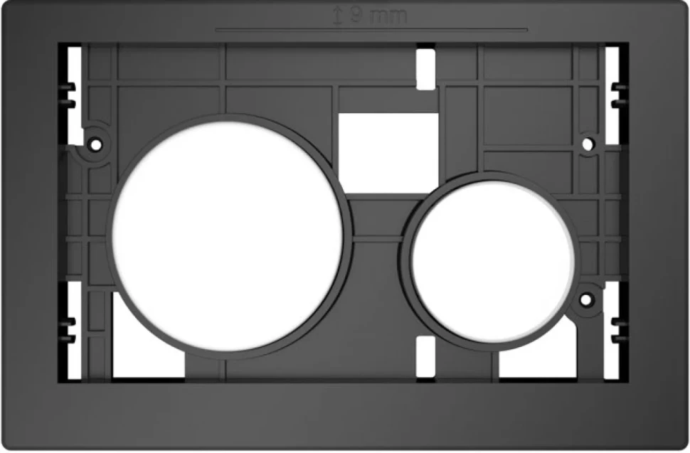 Кнопка смыва TECE Loop Modular 9240664 кнопка белая антибактериальная, стекло на выбор