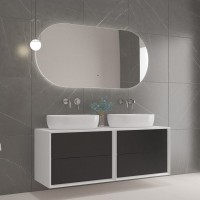 Зеркало Cezares Vague 140х70, с подсветкой
