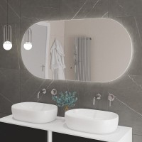 Зеркало Cezares Vague 140х70, с подсветкой