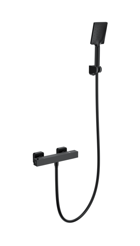 Термостатический смеситель Wonzon & Woghand Stay WW-B2062-A-MB матовый черный