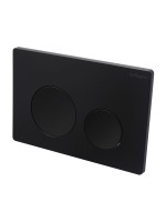 Кнопка смыва для унитаза BelBagno BB-03C-NERO.M пластик, цвет матовый черный