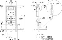 Система инсталляции для унитазов Geberit Duofix UP100 458.103.00.1