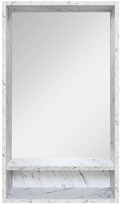 Зеркало Misty Мия 45 с полкой