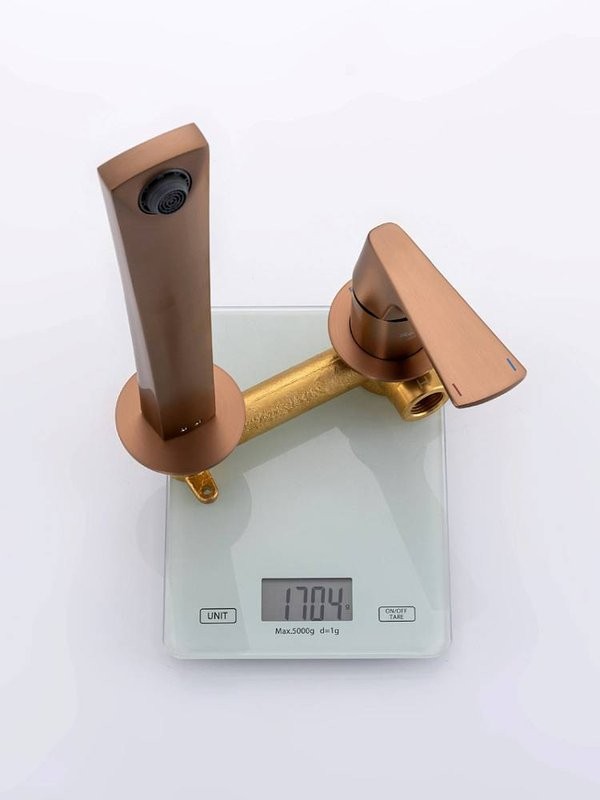 Смеситель для раковины Raglo R07.11.33 С ВНУТРЕННЕЙ ЧАСТЬЮ, медь