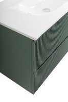 Мебель для ванной комнаты BelBagno Uno 100 подвесная, 2 ящика, матовая еловая