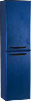 Шкаф-пенал Cezares Eco Sapfiro синий, универсальный, ручки черные