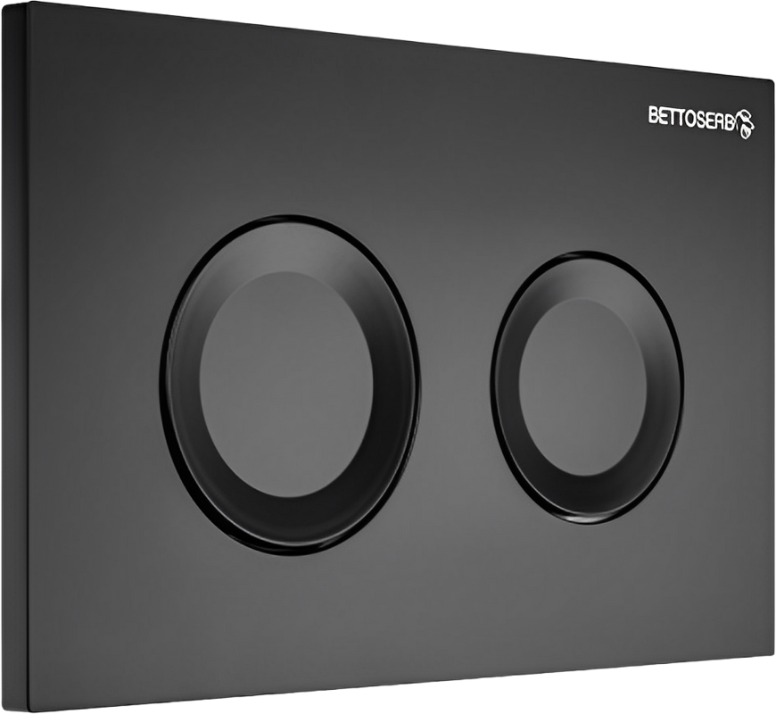 Комплект Инсталляция BETTOSERB Sava Fix Slim 40006456 + Кнопка Cool 40006467 цвет матовый черный